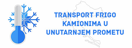 Transport frigo kamionima