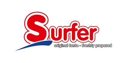 Surfer fast food